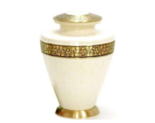 Sunlit Metal Urn MU291