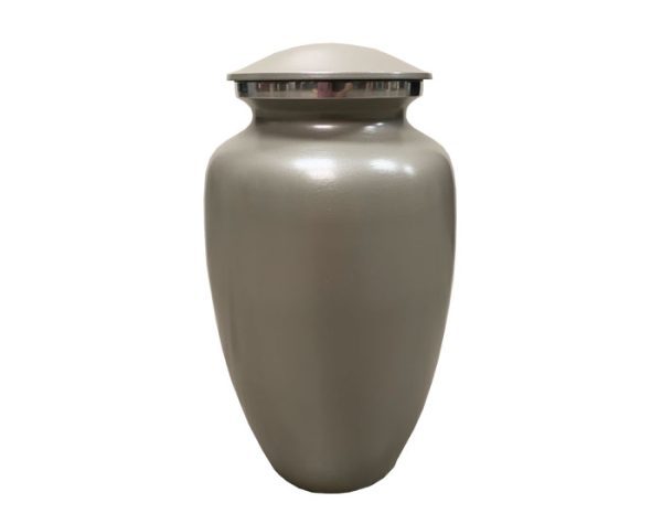 Classic Grey Metal Urn MU311 Classic Grey Metal Urn MU311