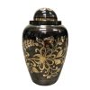 Floral Metal Urn MU323