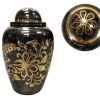 Floral Metal Urn MU323