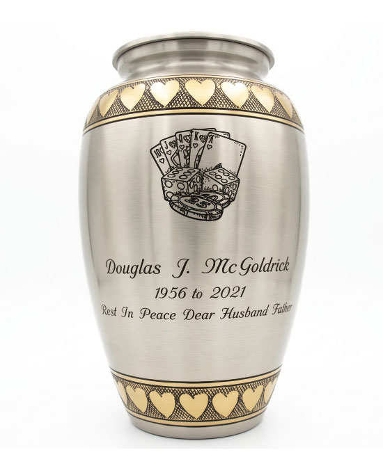 Metal-Urn-Engraving