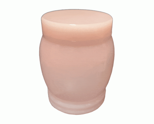 Pink Snow Marble Urn MAU302