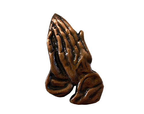 Bronze Praying Hands Ornament UO100