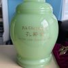 Royal Green Jade Urn MAU204