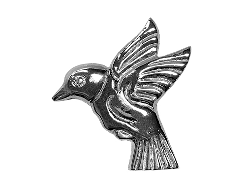 Silver Dove Ornament UO115