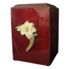 Serene Mahogany Wood Urn WU117 Serene Mahogany Wood Urn WU117