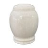 White Temple Marble Urn MAU210