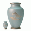 Ocean Breeze Metal Urn MU156
