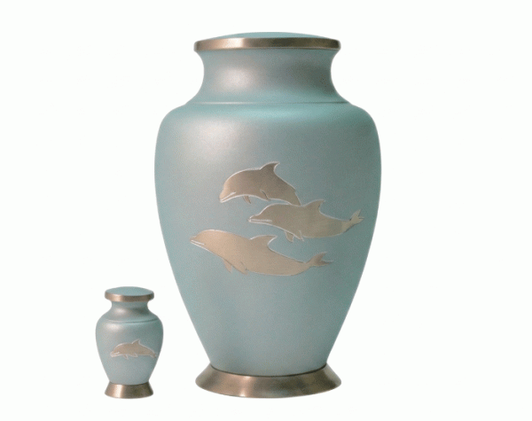 Ocean Breeze Metal Urn MU156