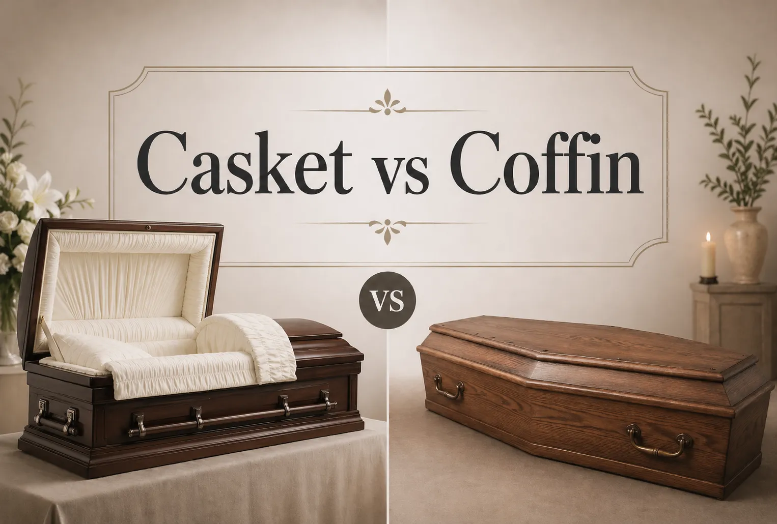Casket vs Coffin