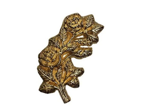 Gold Roses Ornament UO107