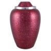 Red Plum Metal Urn MU125