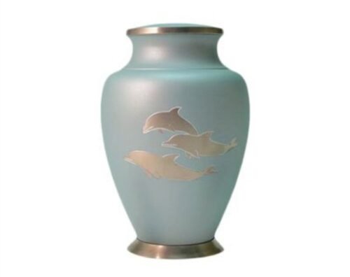 Ocean Breeze Metal Urn MU156