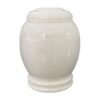 White Temple Marble Urn MAU210